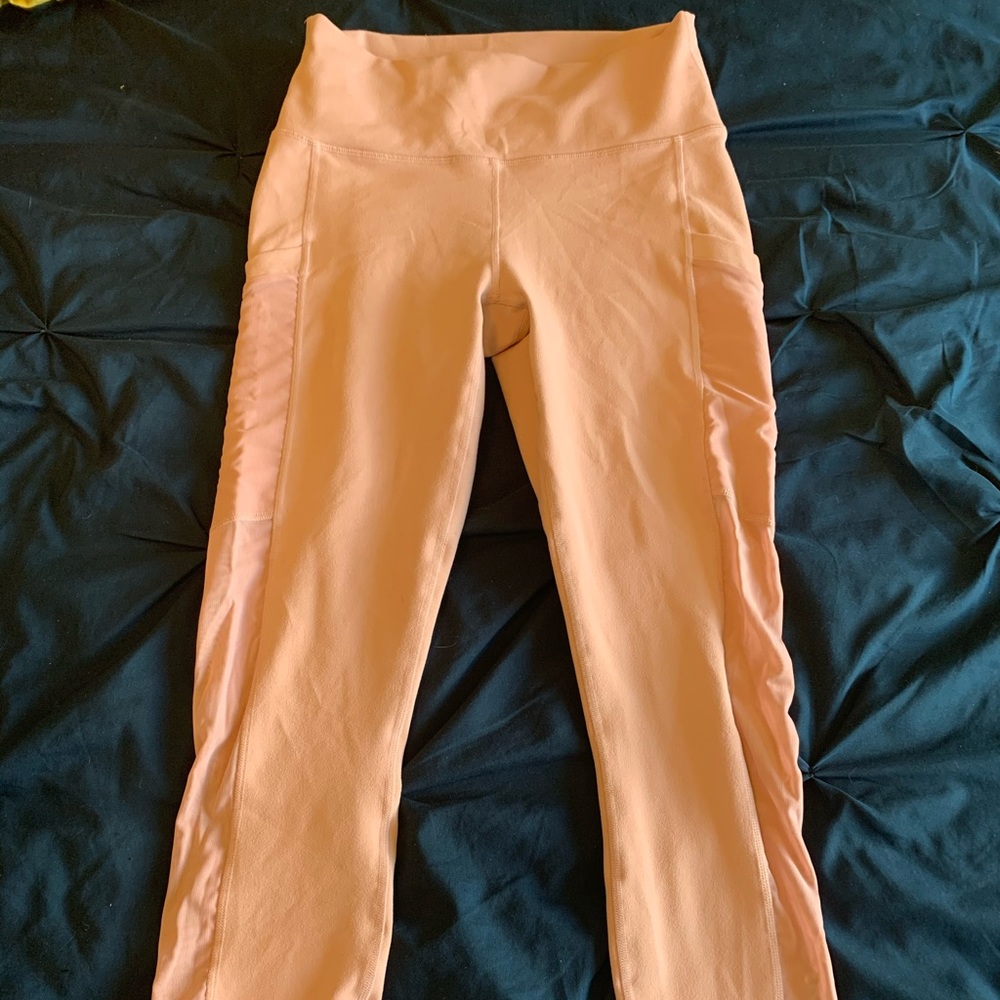 Fabletics rose pink powerhold leggings